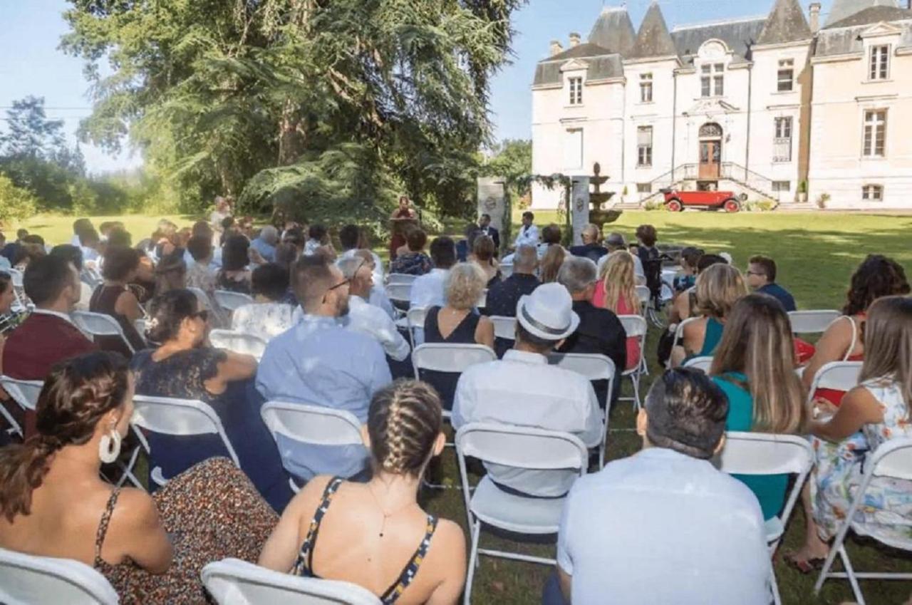 Chateau Marith - Etablissement Climatise Avec Piscine 호텔 Clairac  외부 사진