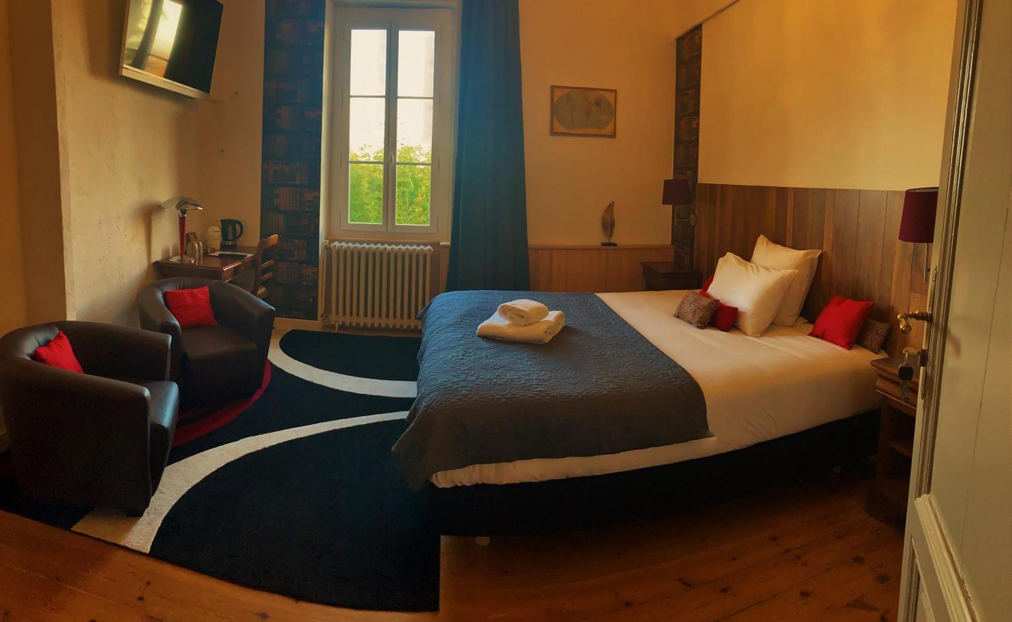 Chateau Marith - Etablissement Climatise Avec Piscine 호텔 Clairac  객실 사진